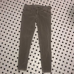 American Eagle gray jeans